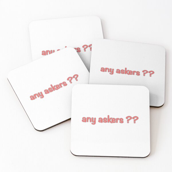 Item preview, any askers sticker designed and sold by mozax.