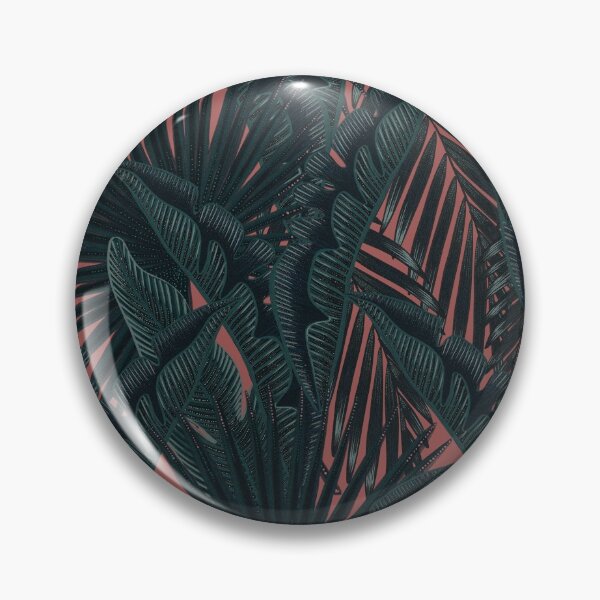 Item preview, Tropical seamless stylized concept digital print with  tropical green leaves, areca, banana leaves, rainforest plants. designed and sold by ANAKOTO.