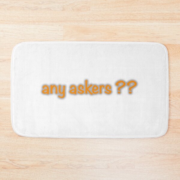 Item preview, any askers sticker designed and sold by mozax.