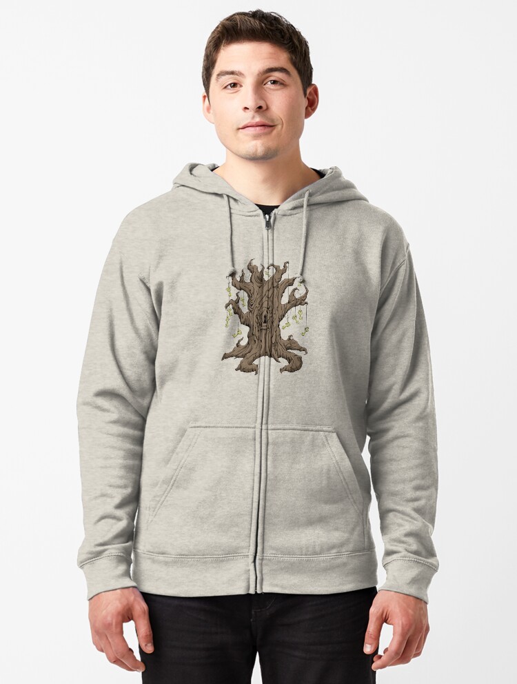 Zip Up Hoodie Antique Skeleton Key Hooded Sweatshirt for Men