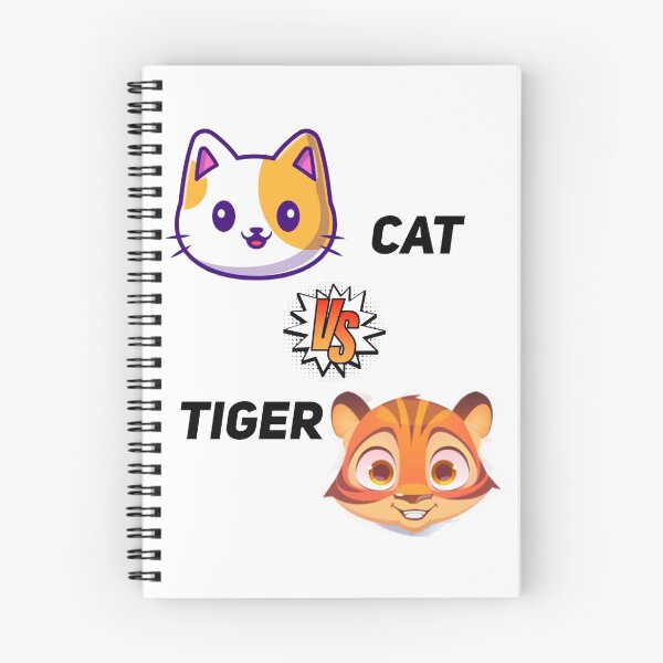 Item preview, cat vs tiger designed and sold by saladiin.