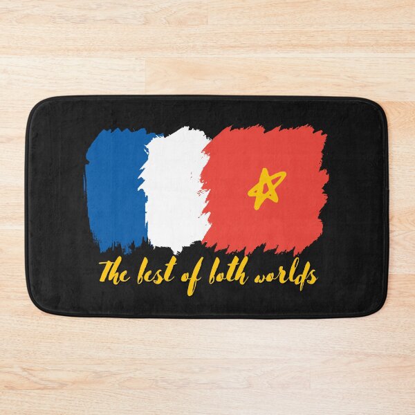 Item preview, France Vietnam Love / Drapeau - The best of both world - Cadeau pour les Vietnamiens designed and sold by BaTeeArt.
