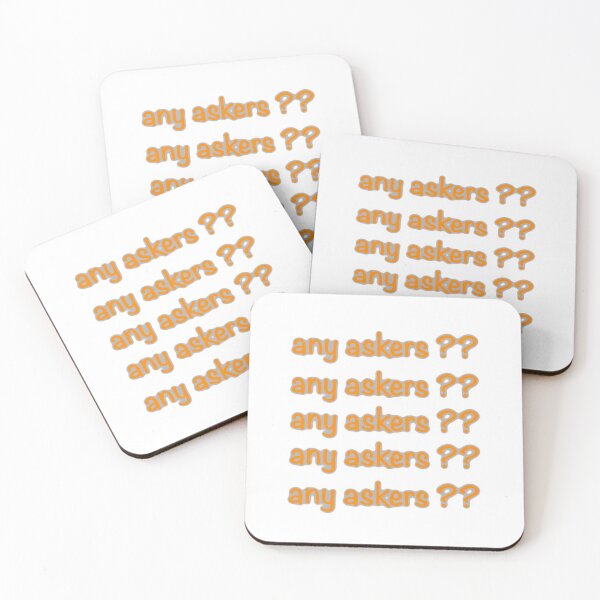 Item preview, any askers sticker designed and sold by mozax.