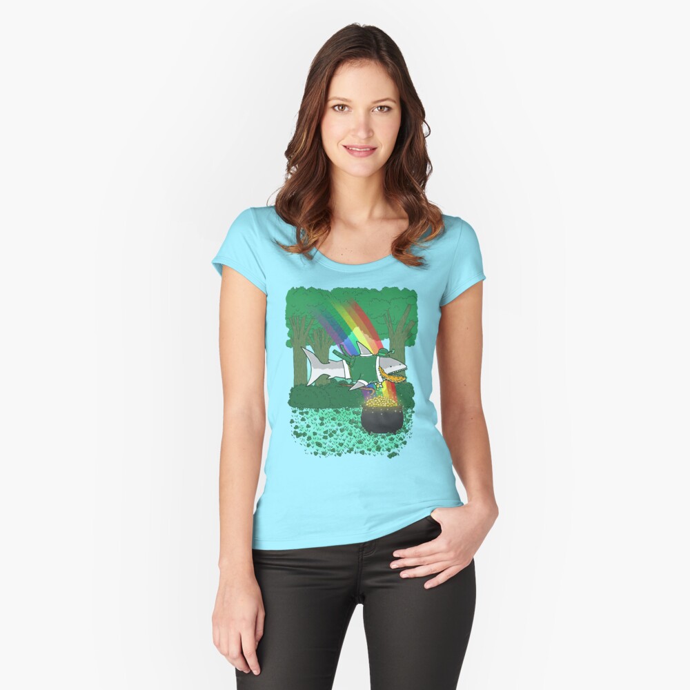 Item preview, Fitted Scoop T-Shirt designed and sold by nickv47.