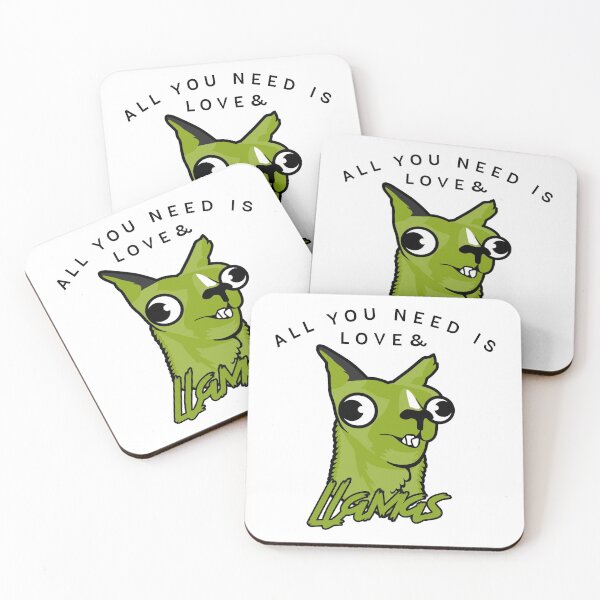 Artikelvorschau, All You Need Is Love and Llamas entworfen und verkauft von ProMySign.