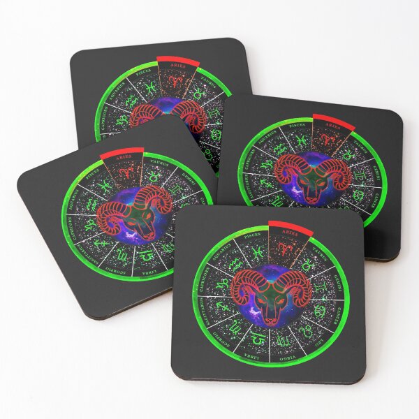 Item preview, Aries on zodiac wheel designed and sold by ThairoRM.