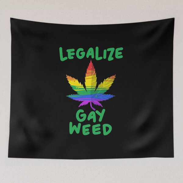 Item preview, Legalize Gay Weed LGBTQ Cannabis Gift designed and sold by TTFMerch.