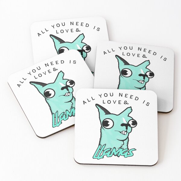 Artikelvorschau, All You Need Is Love and Llamas entworfen und verkauft von ProMySign.