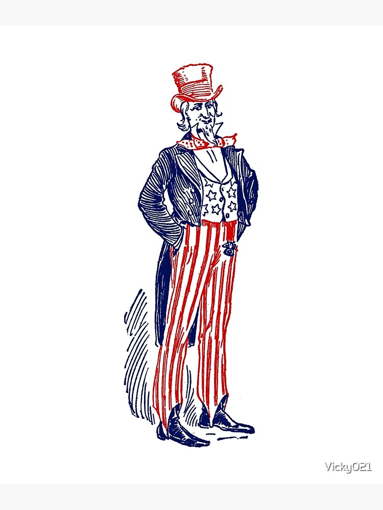 uncle sam standing up