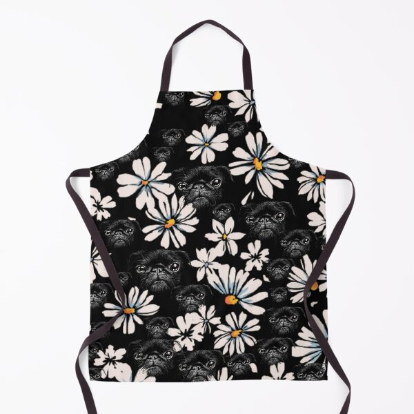 Item preview, Black Pugs And Daisy designed and sold by THISPUGVIBE.