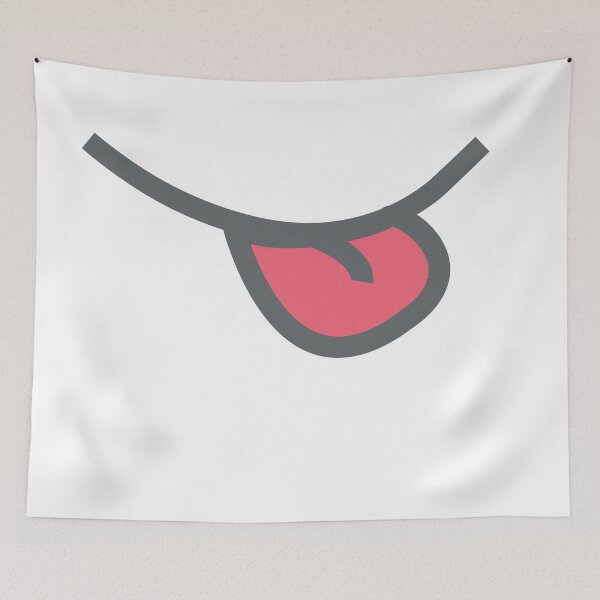 Item preview, Mouth - Tongue out (Gray) designed and sold by miTeless seDign.