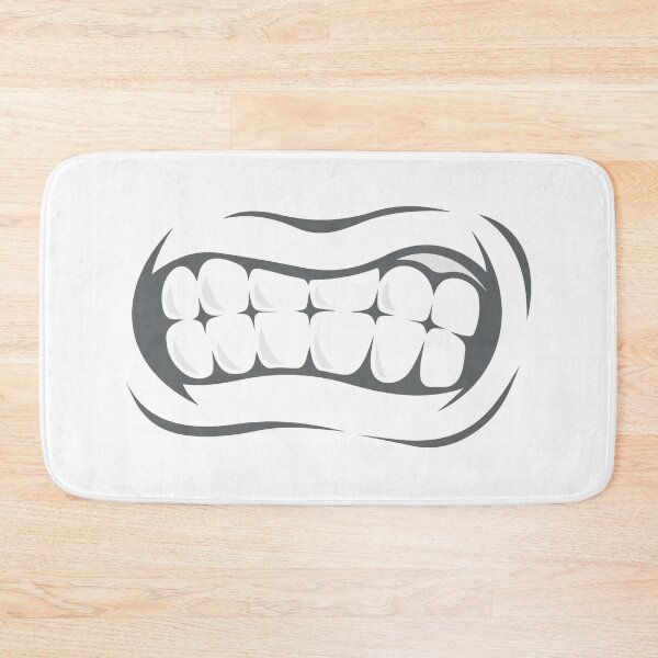 Item preview, Mouth - Angry (Gray) designed and sold by miTeless seDign.