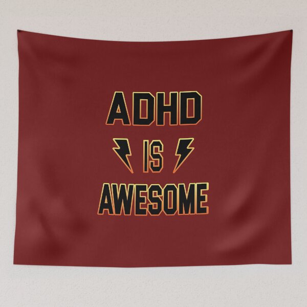 Aperçu de l'œuvre adhd est génial, superpuissance adhd créée et vendue par yassiny.
