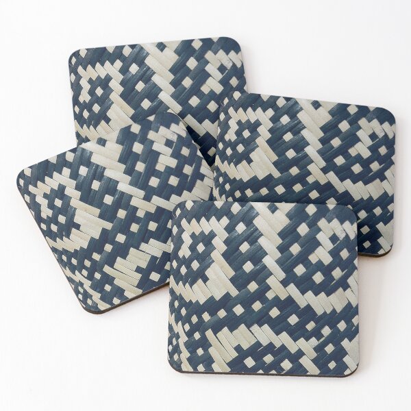 Item preview, Geometric Woven Rattan Ethnic Pattern   designed and sold by vortexatelier.