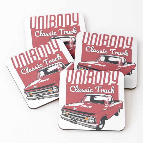 Item preview, 61/62 Dark Red Blue F Truck designed and sold by CoolRide.