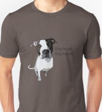 Big Head. Big Heart Unisex T-Shirt