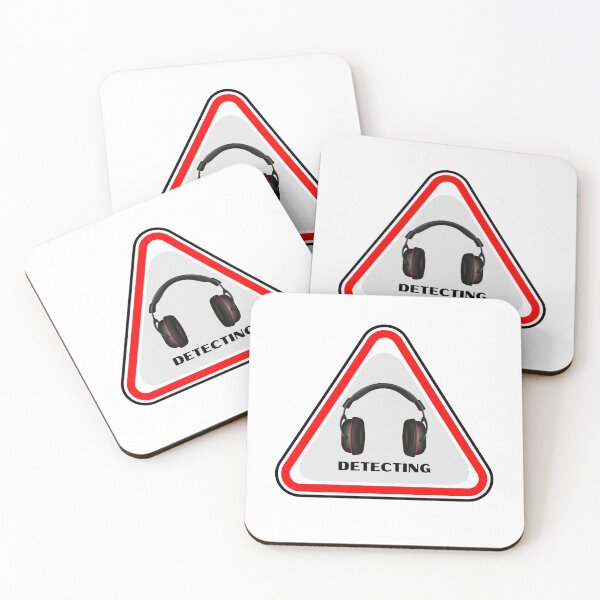 Item preview, METAL DETECTING WARNING designed and sold by kawrdesigns.