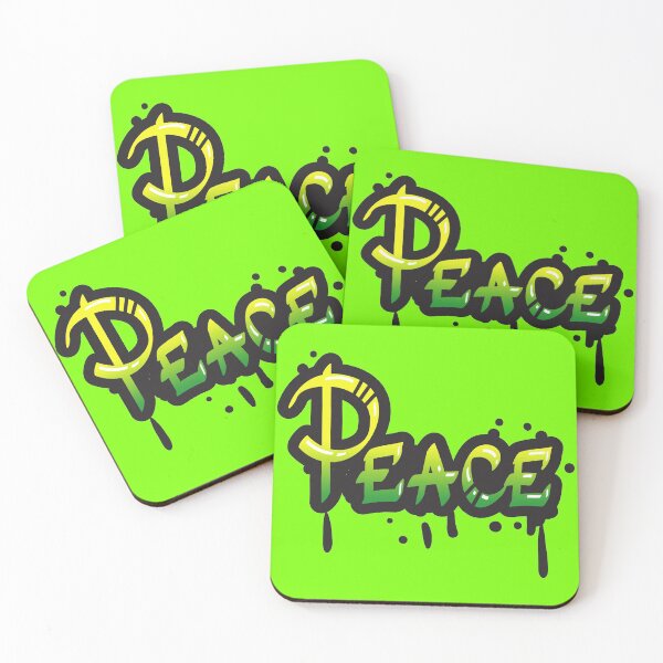 Item preview, Graffiti style Peace designed and sold by thepetcellar.