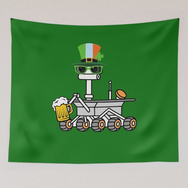 Item preview, Mars Perseverance Rover Landing St. Patricks Day Shamrock designed and sold by trendo.