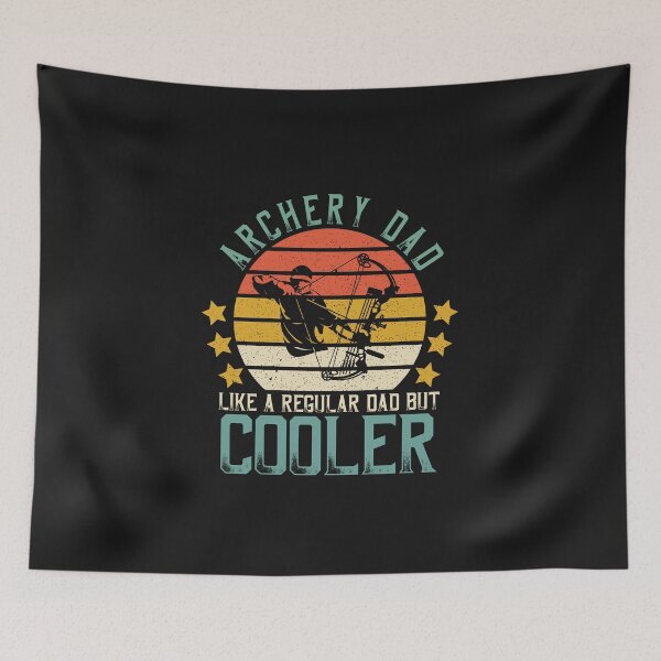 Item preview, Retro Father's Day Archery Dad Like A Regular Dad But Cooler designed and sold by DreamColor.