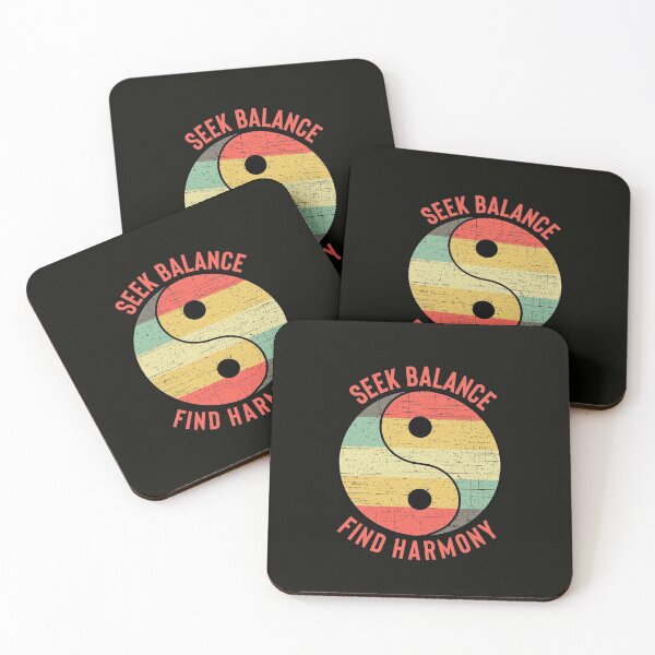 Item preview, Yin Yang - Seek Balance, Find Harmony - Chinese Culture designed and sold by StoaMart.