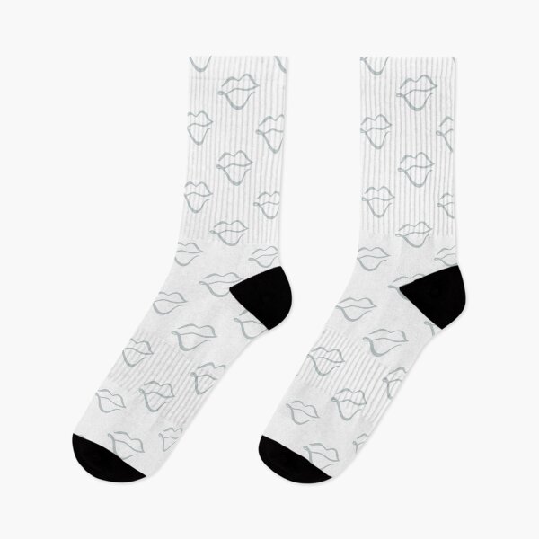 Item preview, Mouth - Lip Line (Gray) designed and sold by miTeless seDign.