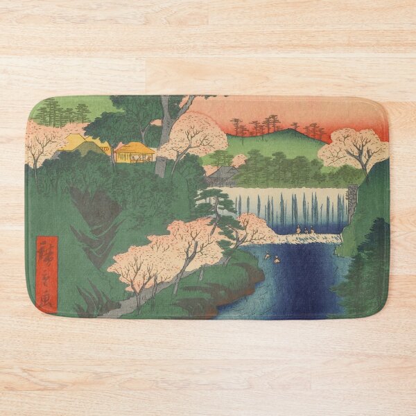 Item preview, Otonashi River Park Vintage Ukiyo-e Japanese Art designed and sold by VintageArchive.