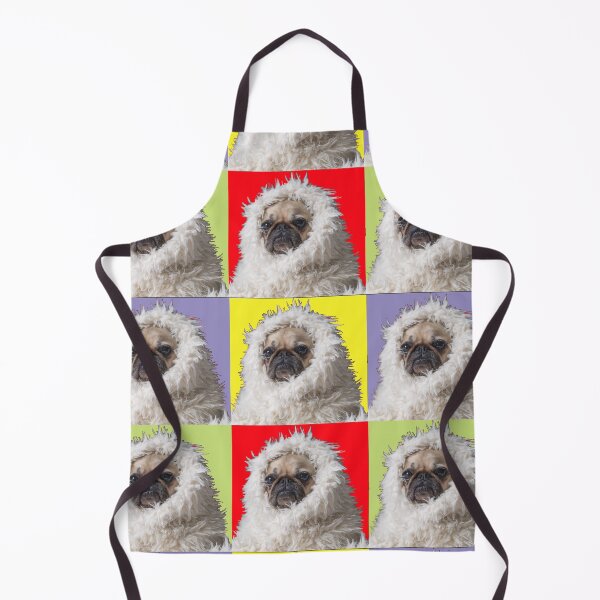 Item preview, Pug Love Colour Pattern Snuggle Fashion Couture designed and sold by LeonardoBotha.
