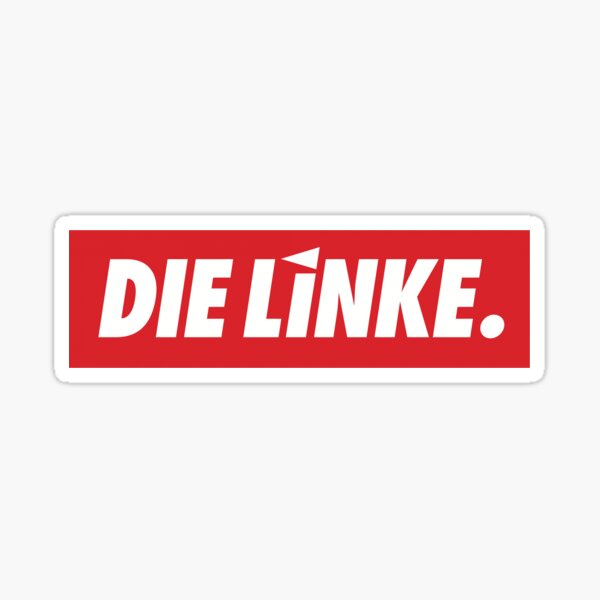 Die Linke- The Left Party of Germany Logo  Sticker for Sale by  lilliberator