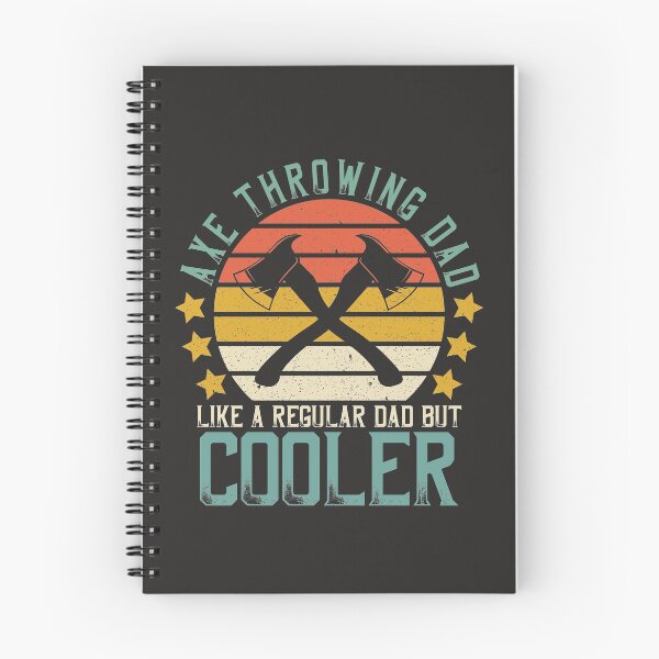 Item preview, Retro Father's Day Axe Throwing Dad Like A Regular Dad But Cooler designed and sold by DreamColor.