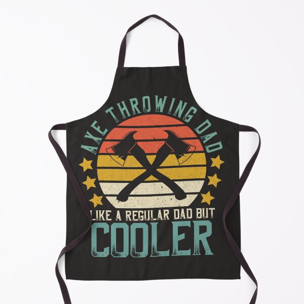 Item preview, Retro Father's Day Axe Throwing Dad Like A Regular Dad But Cooler designed and sold by DreamColor.