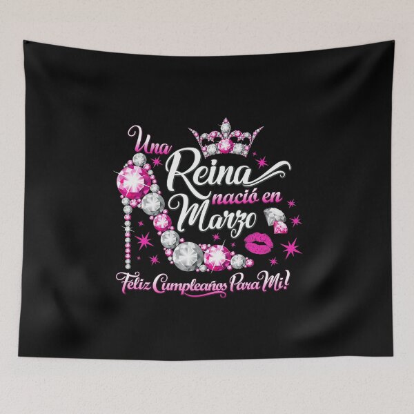 Item preview, Una reina nació en marzo. Women’s Birthday designed and sold by iclipart.