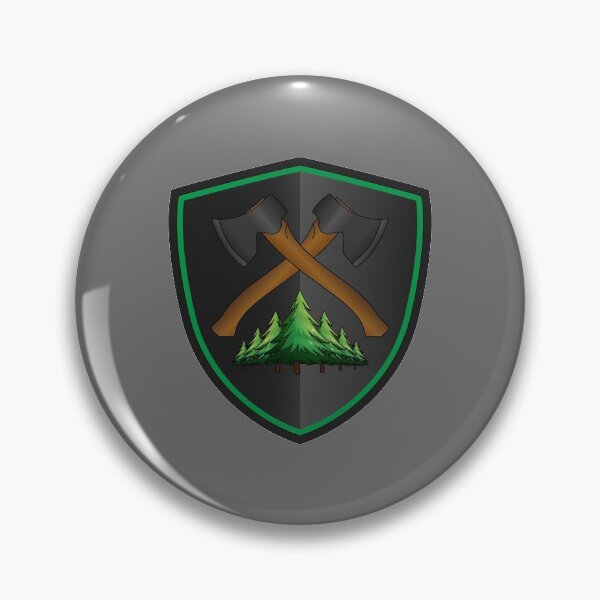 Item preview, Axe Coat of Arms - Forest designed and sold by LaftaDesign.
