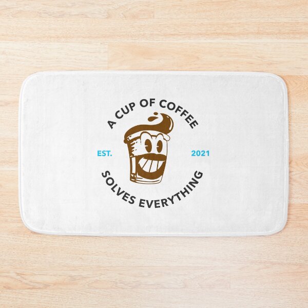 Item preview, A cup of coffee solves everything designed and sold by Socool101.