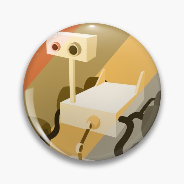 Item preview, Colonize Mars Perseverance Rover Retro Portrait Space Lover designed and sold by trendo.