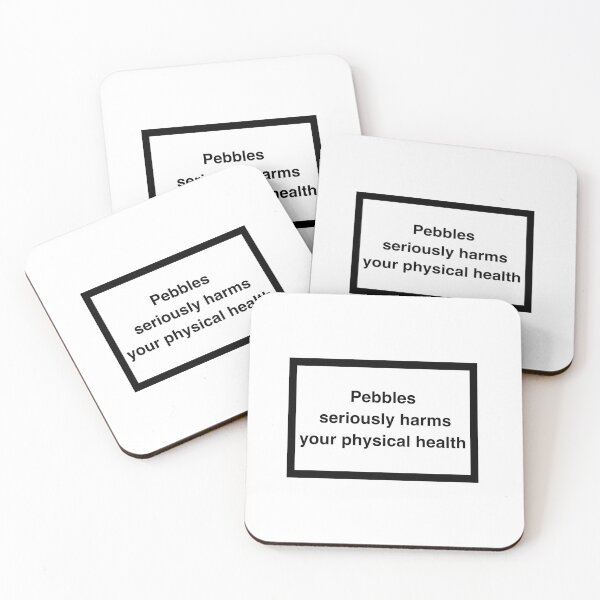 Item preview, Pebbles Seriously Harms Your Physical Health designed and sold by PseudoEnergy.