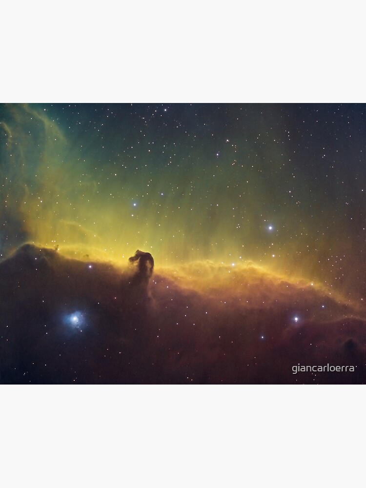 Horsehead Nebula - Hubble Palette Narrowband by giancarloerra