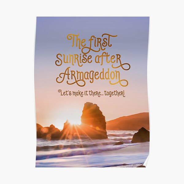 THE FIRST SUNRISE AFTER ARMAGEDDON Poster