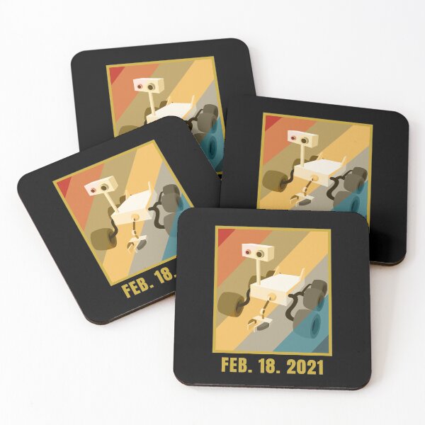 Item preview, Colonize Mars Perseverance Rover Retro Portrait Red Planet designed and sold by trendo.