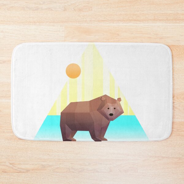 Item preview, Geometric Polar Bear designed and sold by J-mina.