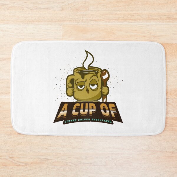 Item preview, A cup of coffee solves everything  designed and sold by Socool101.