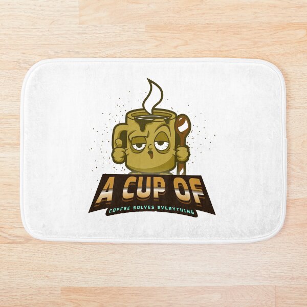 Item preview, A cup of coffee solves everything  designed and sold by Socool101.