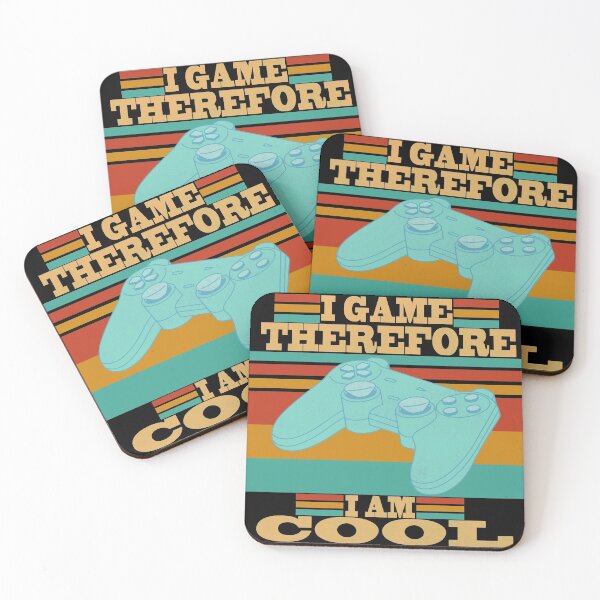 Item preview, I Game Therefore I Am cool - cool gamer  designed and sold by Rajpramanik.