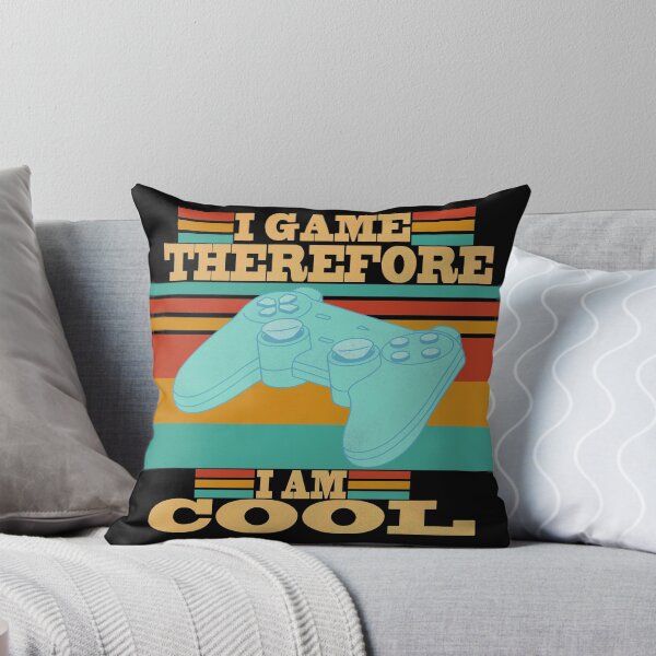 Item preview, I Game Therefore I Am cool - cool gamer  designed and sold by Rajpramanik.