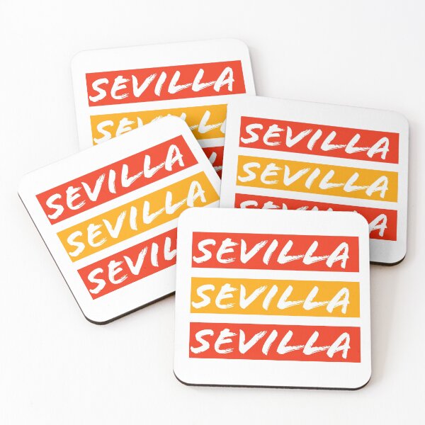 Artikelvorschau, Sevilla Sevilla Schriftzug Reiseaufkleber T-Shirt minimal Spanien entworfen und verkauft von Tropical Blood.