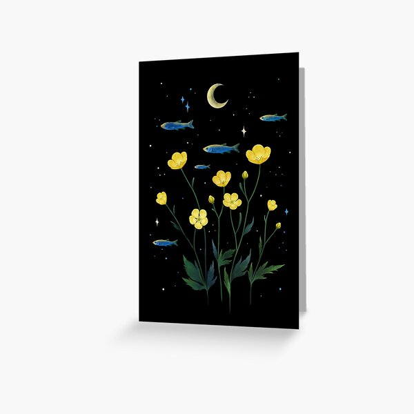 Item preview, Flowers and Fish designed and sold by episodicDrawing.