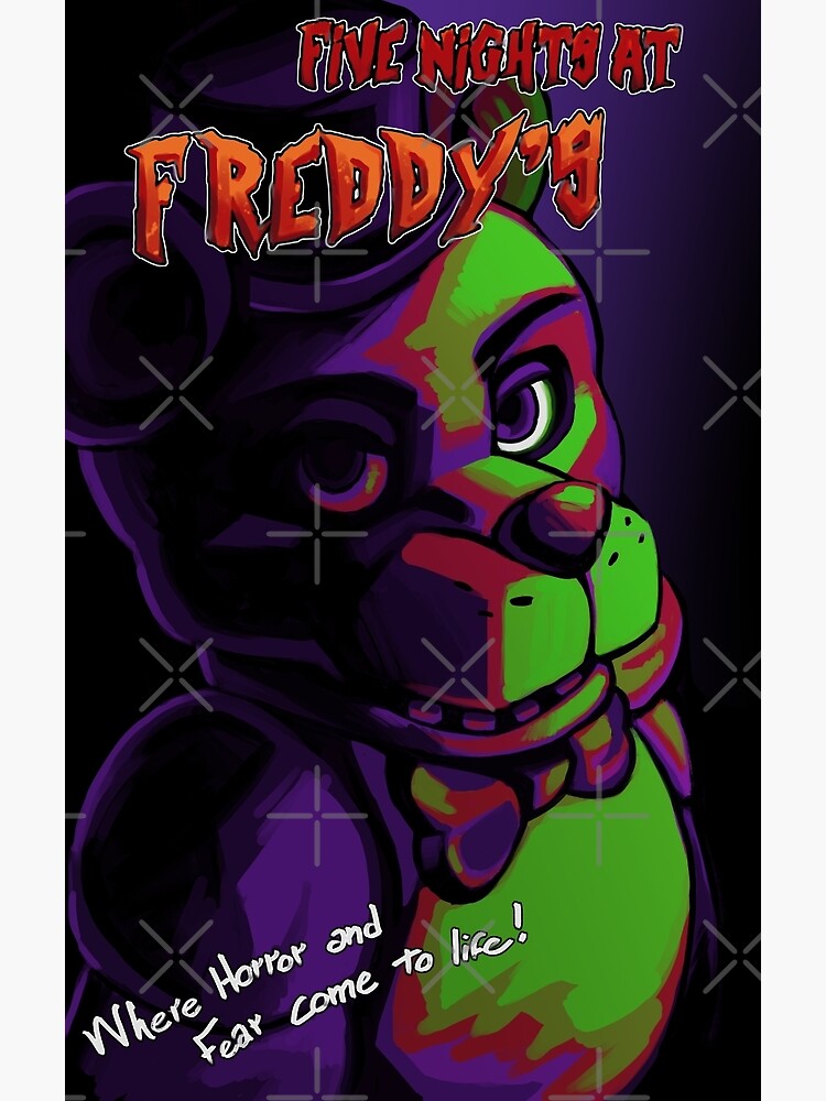 Copy of FNAF Plus Freddy Poster Postcard for Sale by inb4