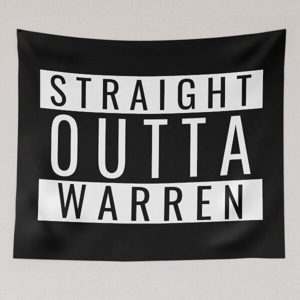 Item preview, Straight Outta Warren designed and sold by Teelogic.