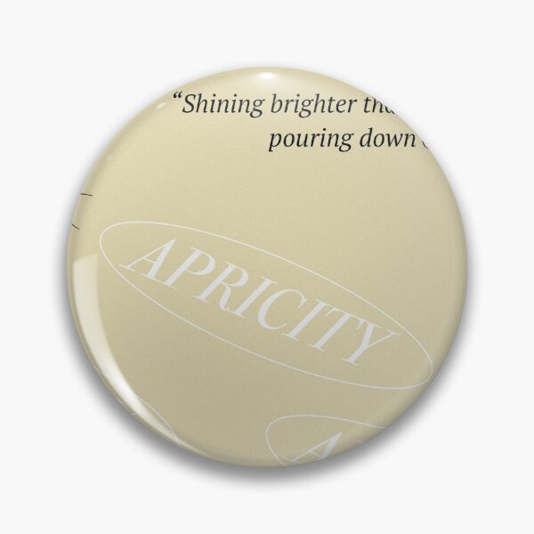 Item preview, AB6IX - apricity lyrics minimal design designed and sold by Tishisnotonfire.