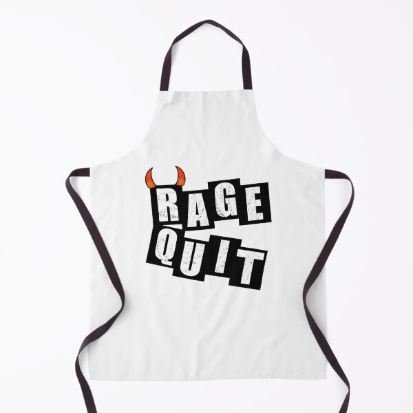 Item preview, Rage Quit - White designed and sold by BusyMonkeys.